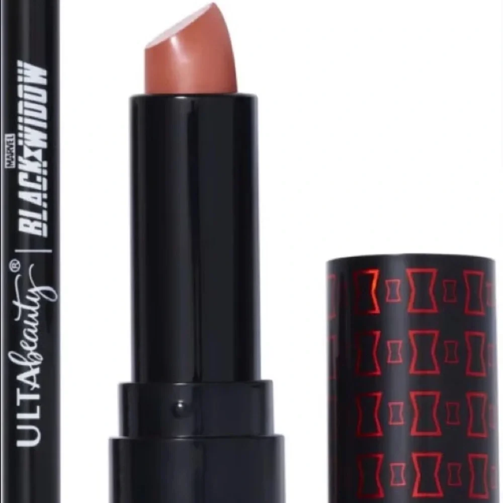 Marvel MCU Avengers Cosplay Black Widow 2 Piece Lipstick & Lip Liner Ulta‎